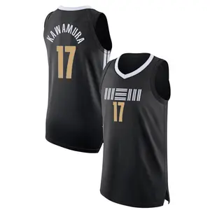 Memphis Grizzlies Authentic Black Yuki Kawamura 2023/24 City Edition Jersey - Youth