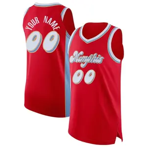 Memphis Grizzlies Authentic Red Custom 2024/25 City Edition Jersey - Men's