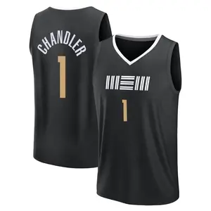 Memphis Grizzlies Fast Break Black Kennedy Chandler 2023/24 City Edition Jersey - Men's