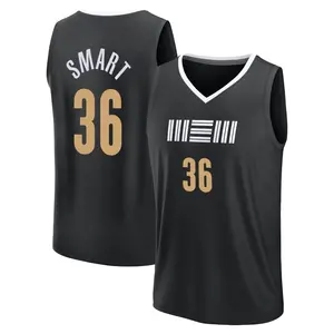 Memphis Grizzlies Fast Break Black Marcus Smart 2023/24 City Edition Jersey - Men's