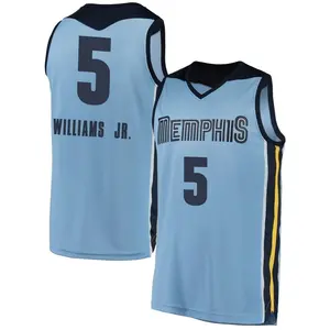 Memphis Grizzlies Fast Break Light Blue Vince Williams Jr. Jersey - Statement Edition - Men's