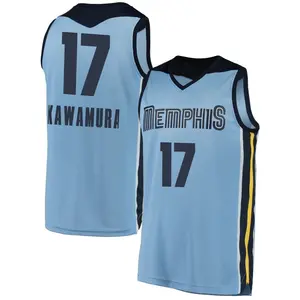 Memphis Grizzlies Fast Break Light Blue Yuki Kawamura Jersey - Statement Edition - Men's