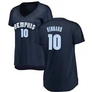 Memphis Grizzlies Fast Break Navy Luke Kennard Jersey - Icon Edition - Women's