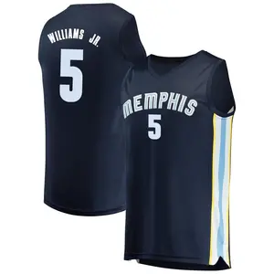 Memphis Grizzlies Fast Break Navy Vince Williams Jr. Jersey - Icon Edition - Men's