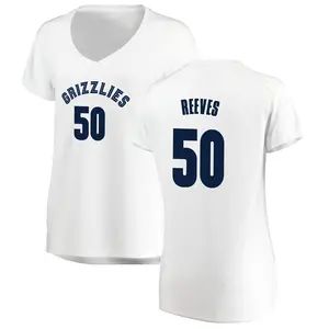 Memphis Grizzlies Fast Break White Bryant Reeves Jersey - Association Edition - Women's