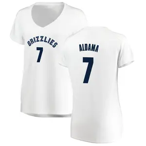 Memphis Grizzlies Santi Aldama Navy 75th Anniversary City Jersey