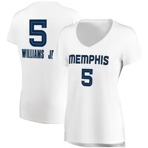 Memphis Grizzlies Fast Break White Vince Williams Jr. Jersey - Association Edition - Women's