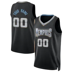 Memphis Grizzlies Swingman Black Custom 2022/23 City Edition Jersey - Men's