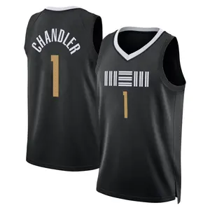 Memphis Grizzlies Swingman Black Kennedy Chandler 2023/24 City Edition Jersey - Men's