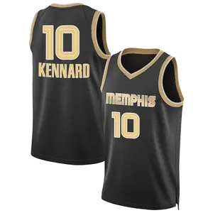 Memphis Grizzlies Swingman Black Luke Kennard Select Series Jersey - Men's