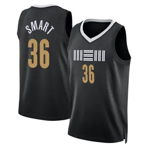 Memphis Grizzlies Swingman Black Marcus Smart 2023/24 City Edition Jersey - Youth