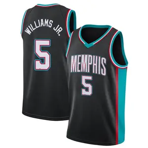 Memphis Grizzlies Swingman Black Vince Williams Jr. 2020/21 Hardwood Classics Jersey - Men's