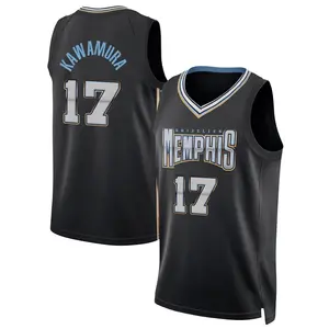 Memphis Grizzlies Swingman Black Yuki Kawamura 2022/23 City Edition Jersey - Youth