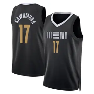 Memphis Grizzlies Swingman Black Yuki Kawamura 2023/24 City Edition Jersey - Men's