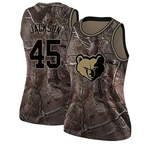 Memphis Grizzlies Swingman Camo GG Jackson II Realtree Collection Jersey - Women's