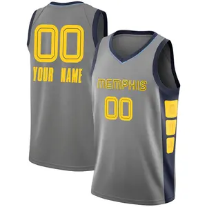 Memphis Grizzlies Swingman Gray Custom 2018/19 Jersey - City Edition - Youth