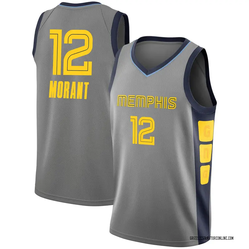 Memphis Grizzlies Youth Ja Morant White Fast Break Jersey - Association  Edition