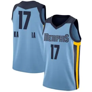 Memphis Grizzlies Swingman Light Blue Yuki Kawamura Jersey - Statement Edition - Men's