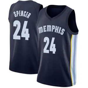 Memphis Grizzlies Swingman Navy Cam Spencer Jersey - Icon Edition - Youth