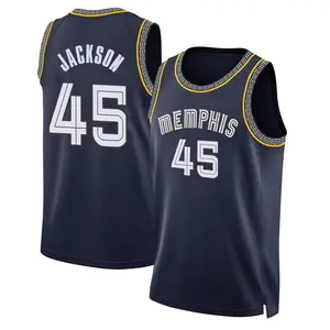 Memphis Grizzlies Swingman Navy GG Jackson II 2021/22 City Edition Jersey - Youth