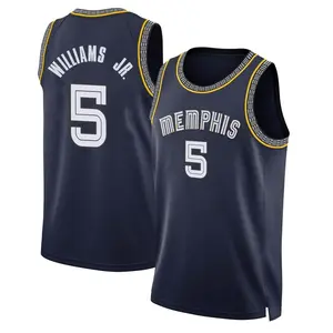 Memphis Grizzlies Swingman Navy Vince Williams Jr. 2021/22 City Edition Jersey - Men's