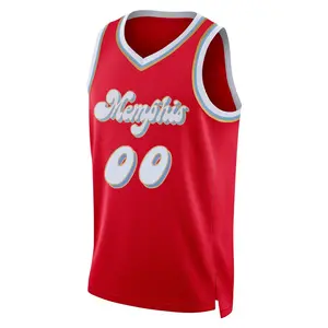 Memphis Grizzlies Swingman Red Custom 2024/25 City Edition Jersey - Men's