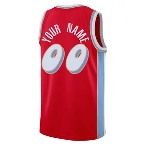 Memphis Grizzlies Swingman Red Custom 2024/25 City Edition Jersey - Men's