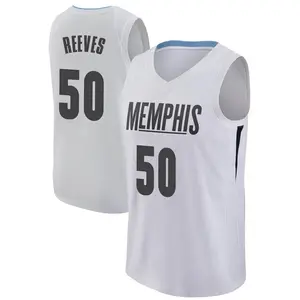 Memphis Grizzlies Swingman White Bryant Reeves Jersey - City Edition - Men's