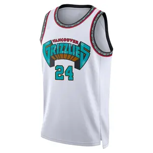 Memphis Grizzlies Swingman White Cam Spencer 2024/25 Classic Edition Jersey - Men's