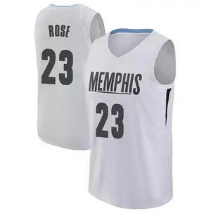 Memphis Grizzlies Swingman White Derrick Rose Jersey - City Edition - Youth