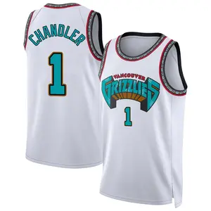 Memphis Grizzlies Swingman White Kennedy Chandler 2024/25 Classic Edition Jersey - Men's