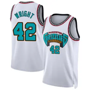 Memphis Grizzlies Swingman White Lorenzen Wright 2024/25 Classic Edition Jersey - Men's