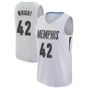 RARE Lorenzen Wright Memphis Grizzlies Champion Jersey 40 Medium Ja Morant  Bane