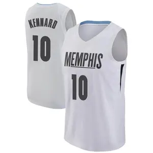 Memphis Grizzlies Swingman White Luke Kennard Jersey - City Edition - Youth