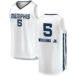 Memphis Grizzlies Swingman White Vince Williams Jr. 2018/19 Jersey - Association Edition - Youth