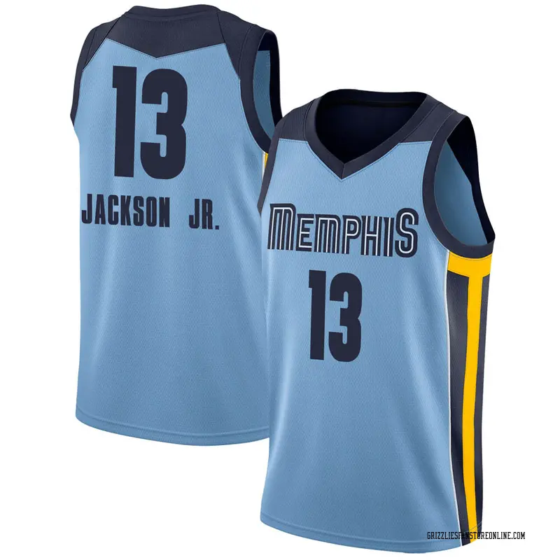 Nike Memphis Grizzlies Swingman Light Blue Jaren Jackson Jr. Jersey ...