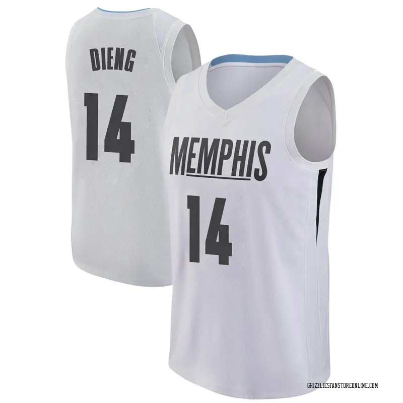 Nike Memphis Grizzlies Swingman White Gorgui Dieng Jersey - City ...